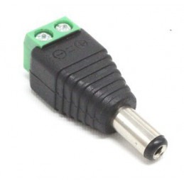 PACK X10 CONECTOR DC MACHO...