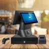 KIT PUNTO VENTA 2 PANTALLAS POS AIO TÁCTIL 15 INTEL 4GB RAM M2 SSD FULL VENTA INVENTARIO