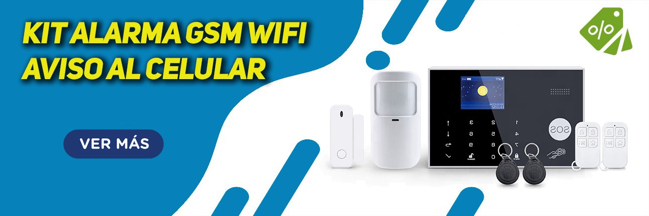 KIT Alarmas GSM WIFI